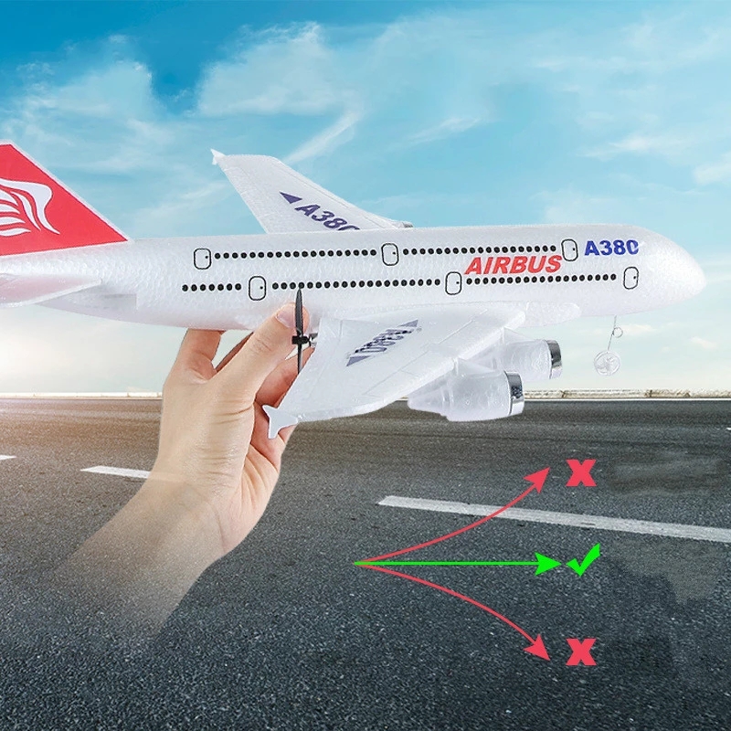 Airbus A380 RC Airplane Boeing 747 RC Plane Remote Control Aircraft 2.4G Fixed Wing Plane Model RC Plane Toys for Children Boys. 