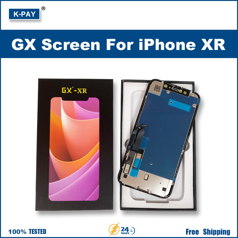 GX Screen For iPhone XR Display Best GX LCD For iPhone XR LCD Screen INCELL Digitizer Assembly Replacement. 