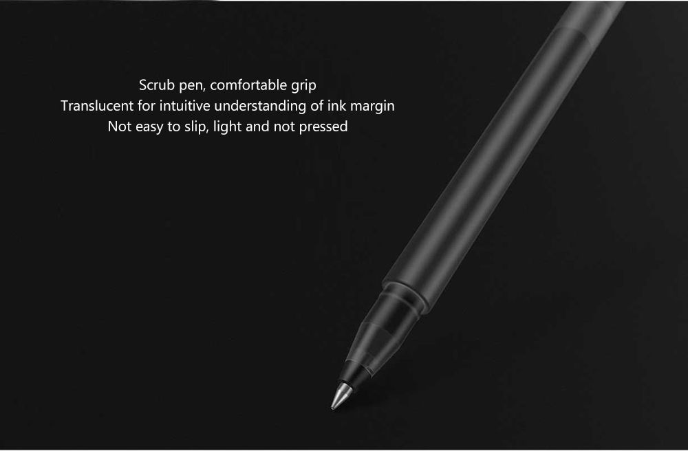 Xiaomi 0.5mm Jumbo Jel Pen World's longest writing gel pen 4 times longer than regular gel pen writing for regular. 