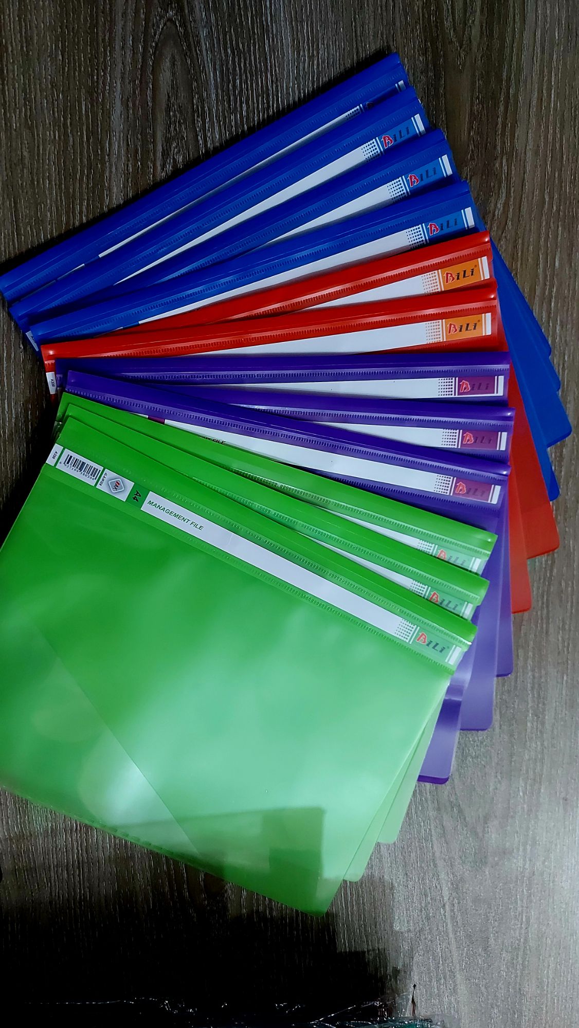 Bili Management File/ Report Cover/ Punch File A4 6pices price. 