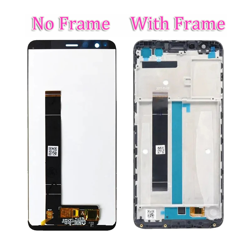 5.7" Original For Asus Zenfone Max Plus M1 ZB570TL X018DC X018D LCD Display Touch Screen Digitizer Assembly with Frame. 