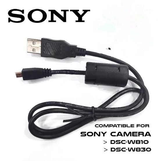 Usb charging cable / data cable for sony camera dsc w-810 & dsc w-850