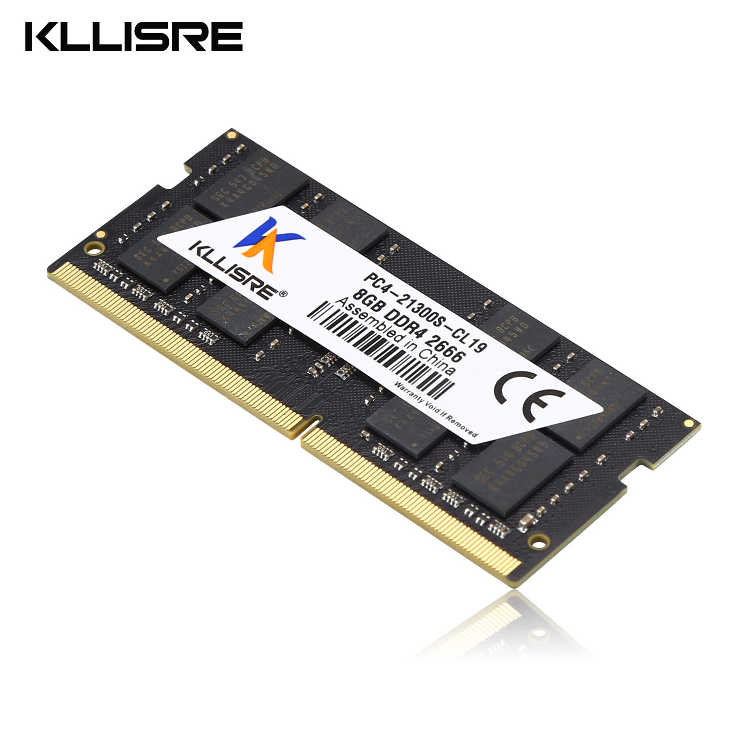 Kllisre DDR3 DDR4 8GB 4GB 16GB laptop Ram 1333 1600 2400 2666 2133 DDR3L 204pin Sodimm Notebook memory. 