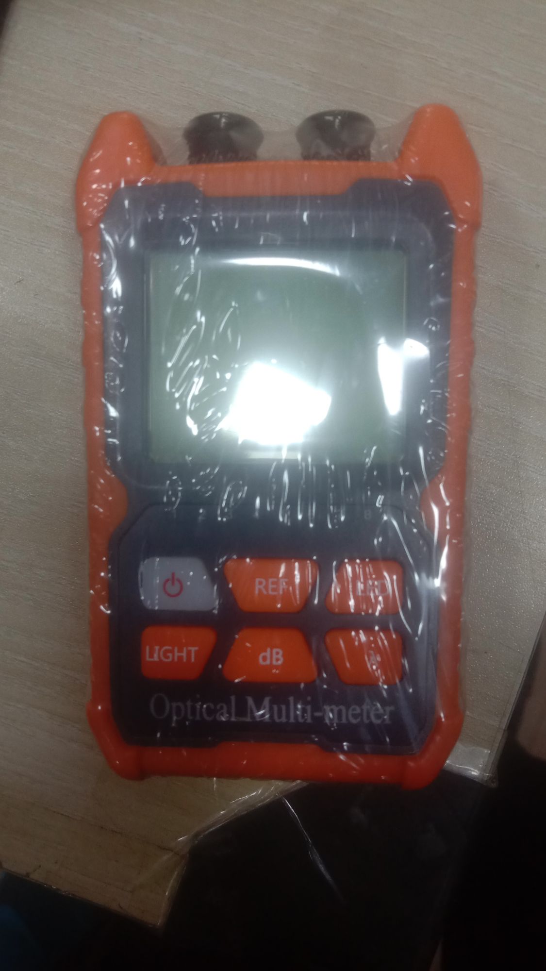 Fiber Optic Cable Tester Portable Optical Power Meter FC/SC/ST Universal Interface Fiber Tester Built-In 1Mw Visual Fault Locator (OPM&VFL). 