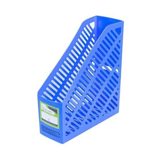 Good Luck File Holder Single Station File Organizer Blue 1Pcs. 