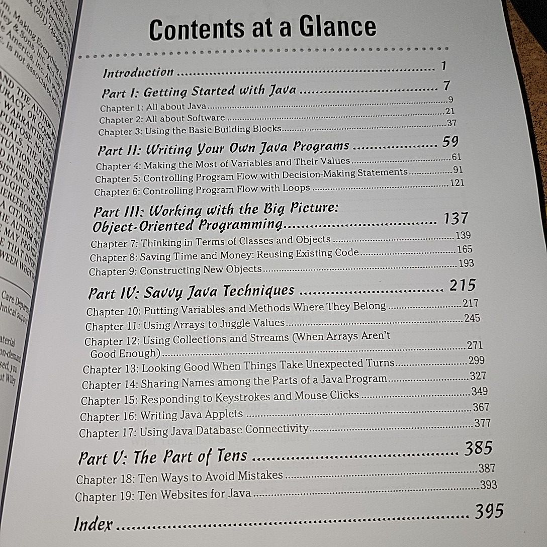 Java For Dummies By Barry Burd. 