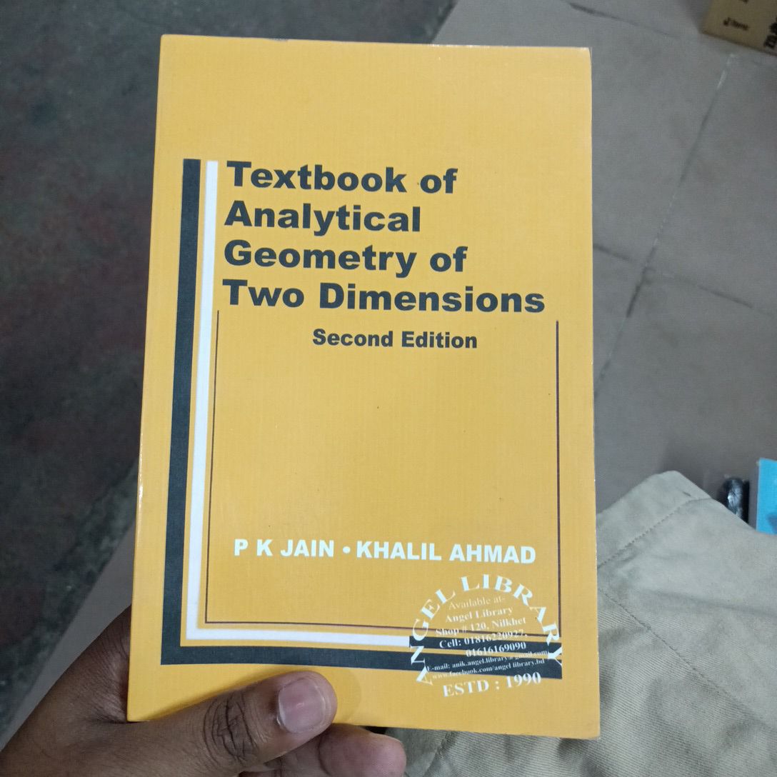 Textbook of Analytical Geometry of Two Dimensions

Second Edition