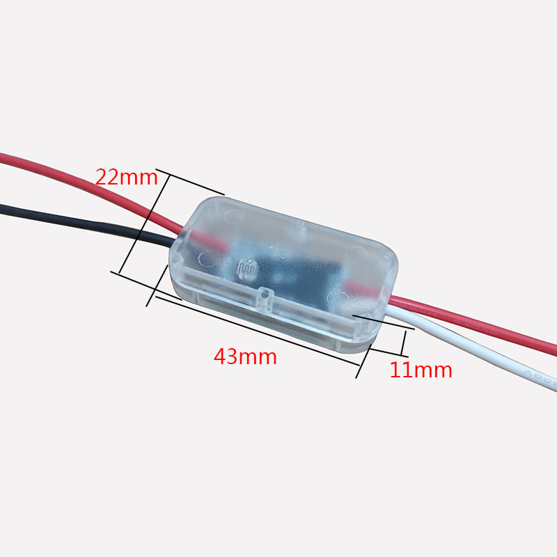 Light Sensor Switch Automatic Auto on Off Photocell Street Light Switch DC 3.7V 5V 12V 24V 5A Photo Control Photoswitch Sensor. 