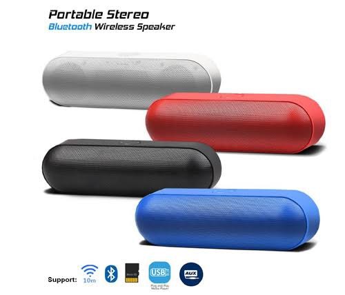 Portable Bluetooth Speaker new apple S-812 Heavy Bass Crystal Clear Sound. 