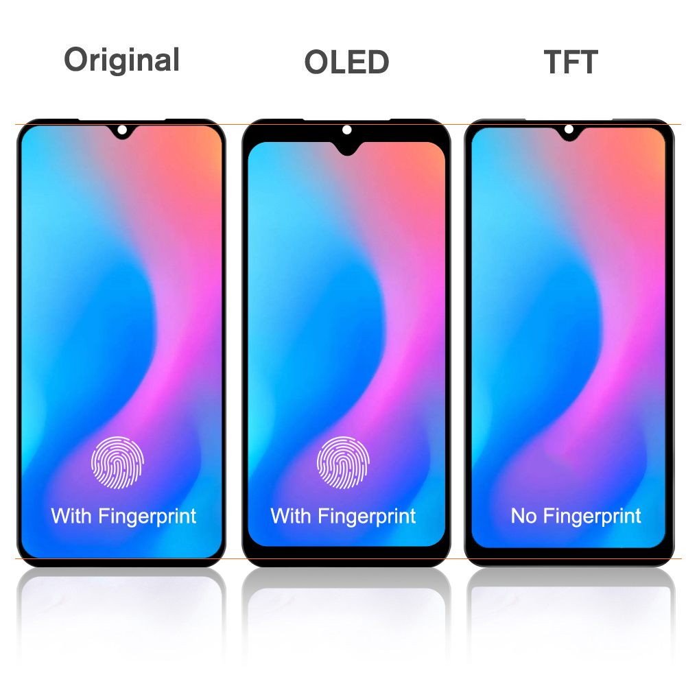 100% New Display For Xiaomi Mi 9 SE LCD Screen Replacement With Frame 10 Touch Display For Xiaomi Mi9 SE Mi 9SE M1903F2G LCD. 