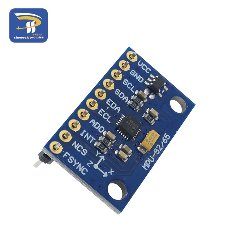 Original SPI/IIC GY-9250 BMP280 GY-91 MPU6500 MPU9250 6-Axis 9-Axis 10DOF Attitude Gyro+Accelerator+Magnetometer Sensor Module. 