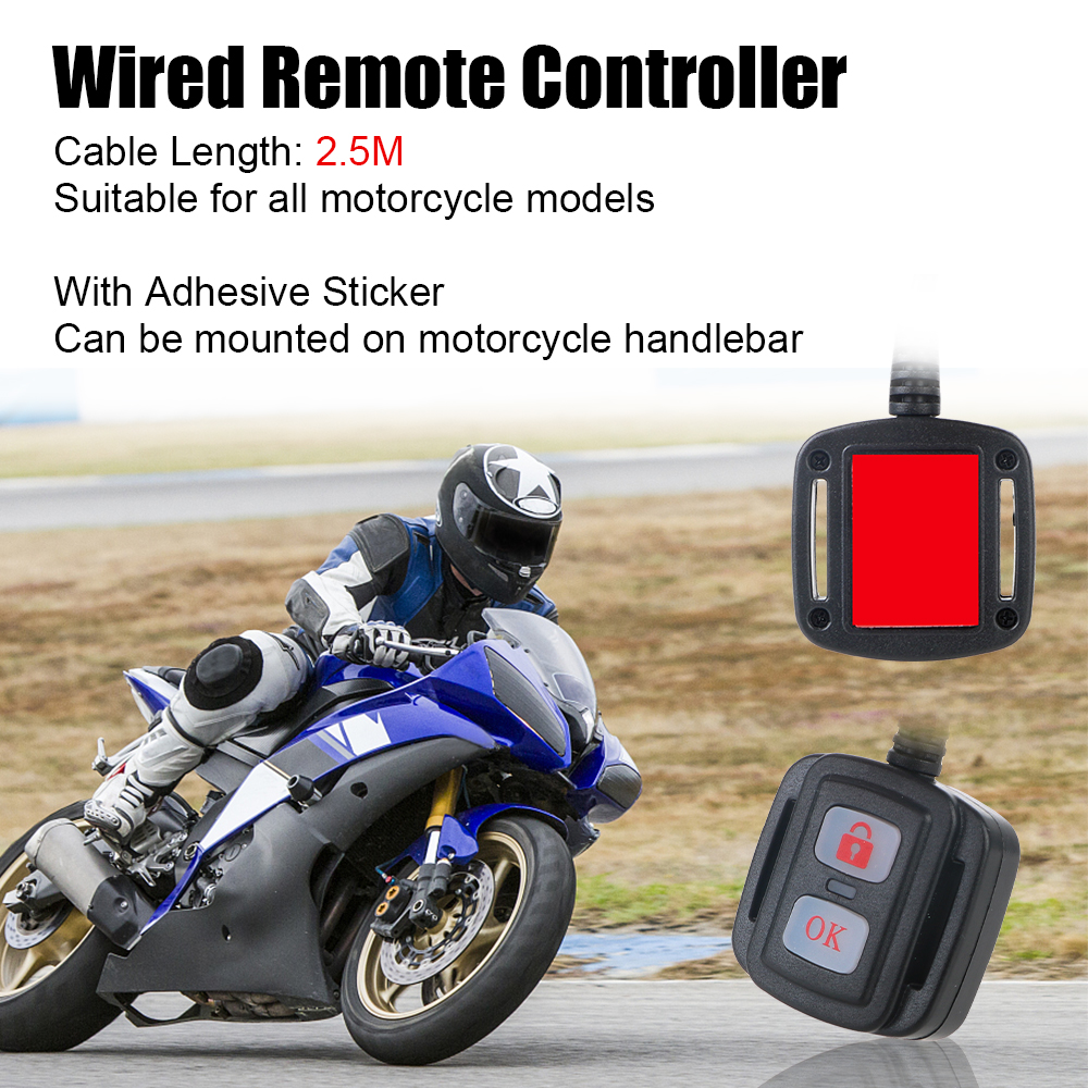 2 Inch Dashcam Motorcycle DVR Camera Video Recorder Wired Remote Control 1080P/720P Waterproof Wide Angle Front Rear Camera. 