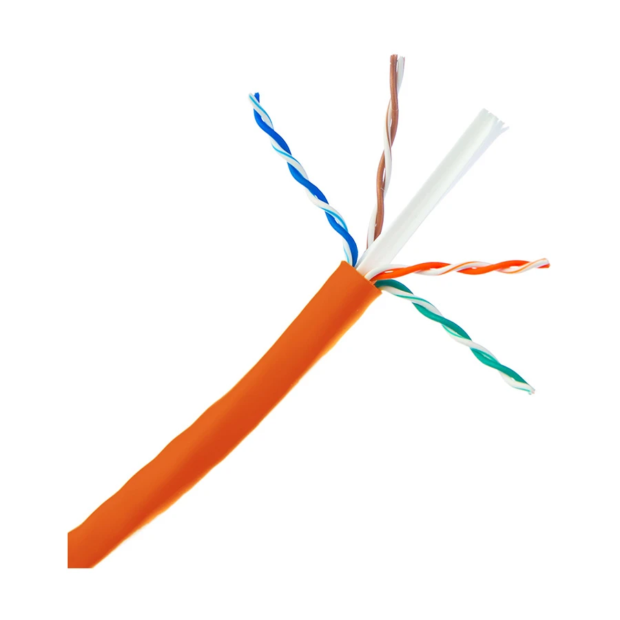 Cat 6 Cable For Internet Router, Computer, CCTV and RJ45 Connector