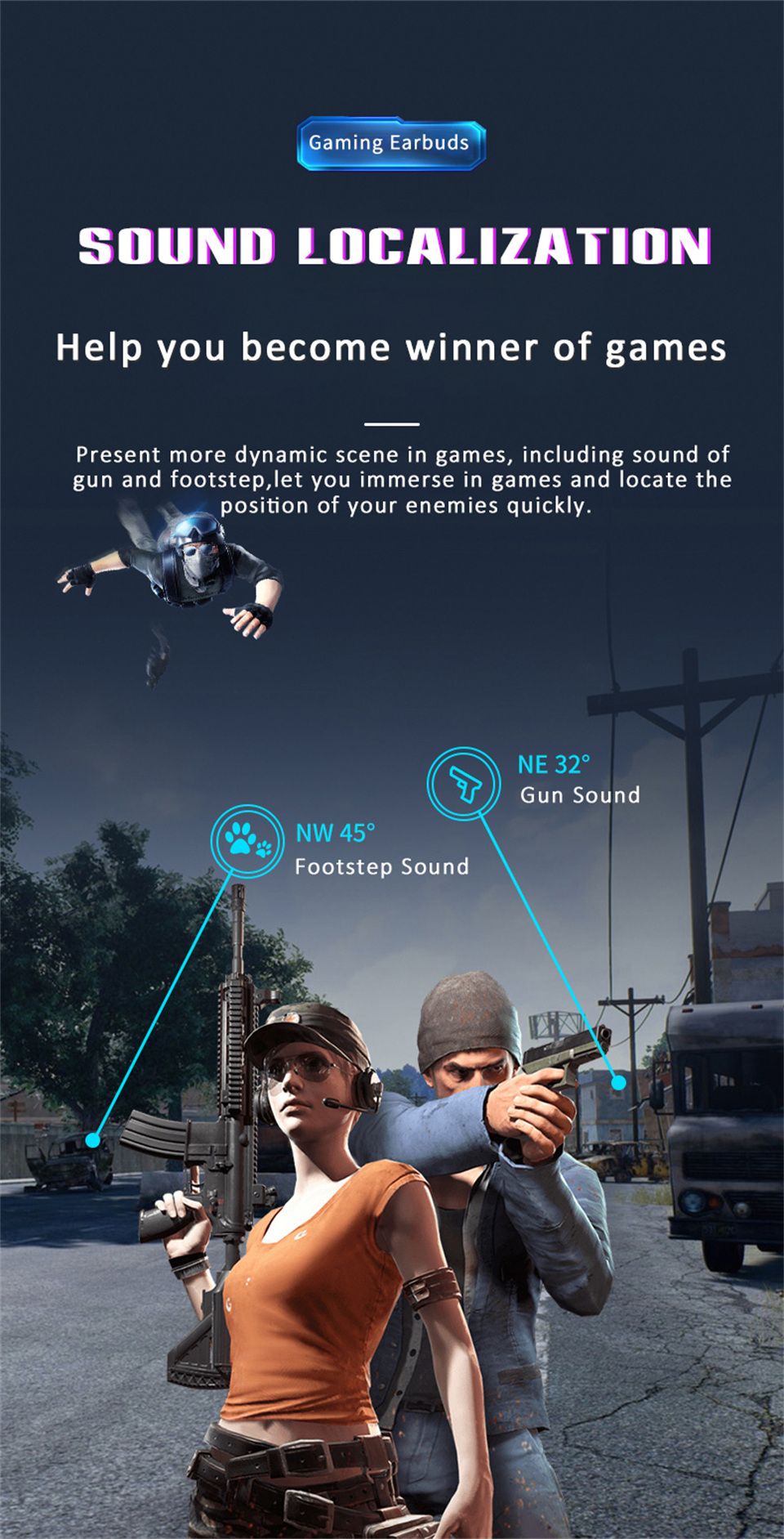 X15 TWS Wireless Earphone 5.3 bluetooth Headphone 65ms Low Latency Earbud Esport Gaming Headset Gamer With Microphone For Mobile. 