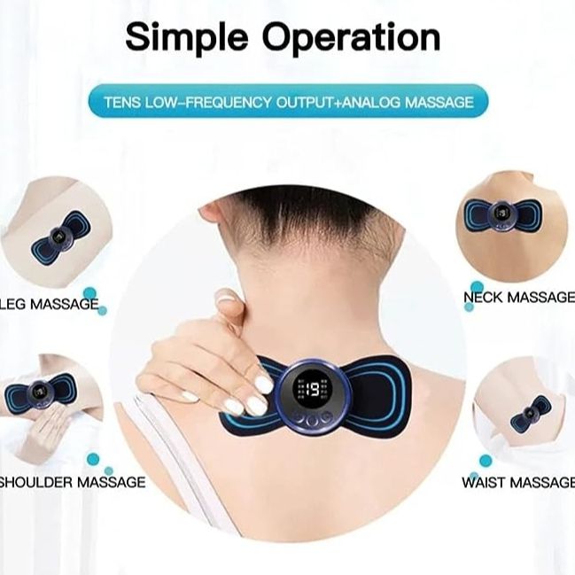 Moody Spark Body Massage 19 Strength Mini Massager Butterfly Multipurpose Use. 