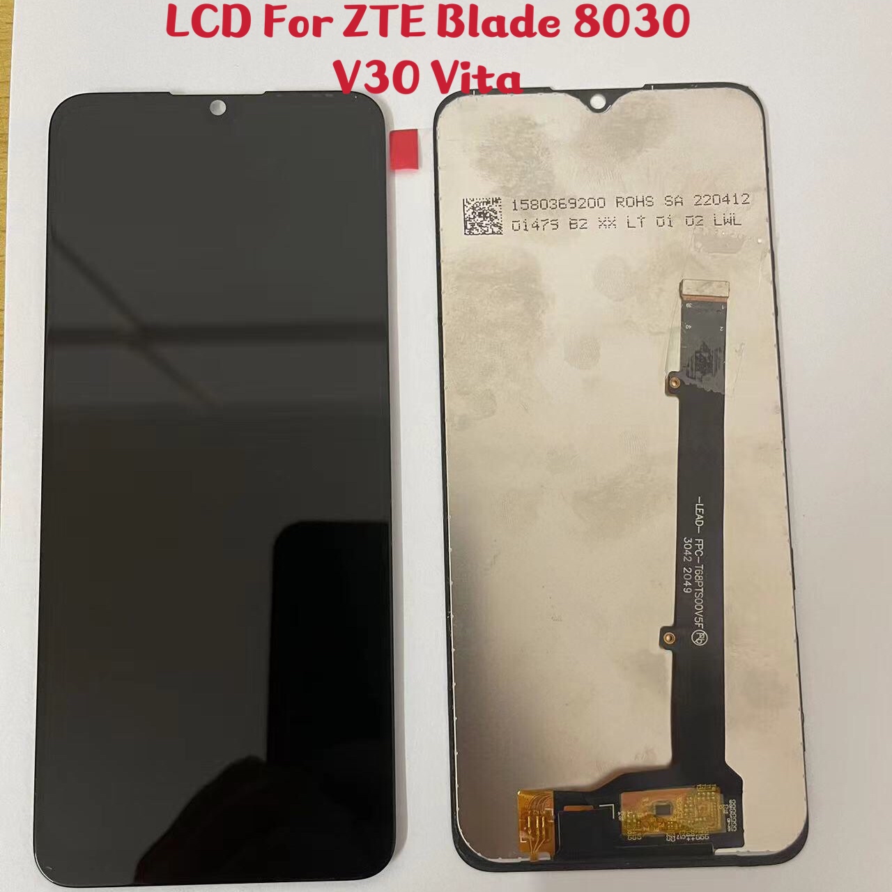 100% Tested 6.82" For ZTE Blade 8030 V30 Vita LCD Display With Sensor Touch Panel Screen For ZTE Blade 8030 V30 Vita. 