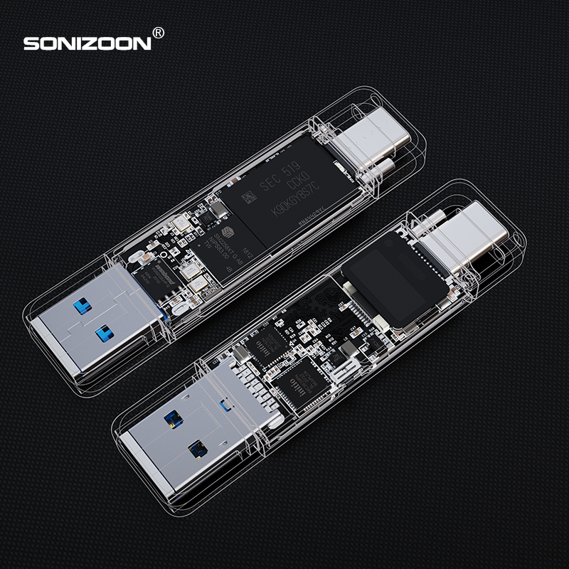 Fingerprint Encryption Portable SSD 128/256/512GBWrite Protection Function Solid State USB Flash Drive TPYEC3.2 Pen Drive USB3.2. 
