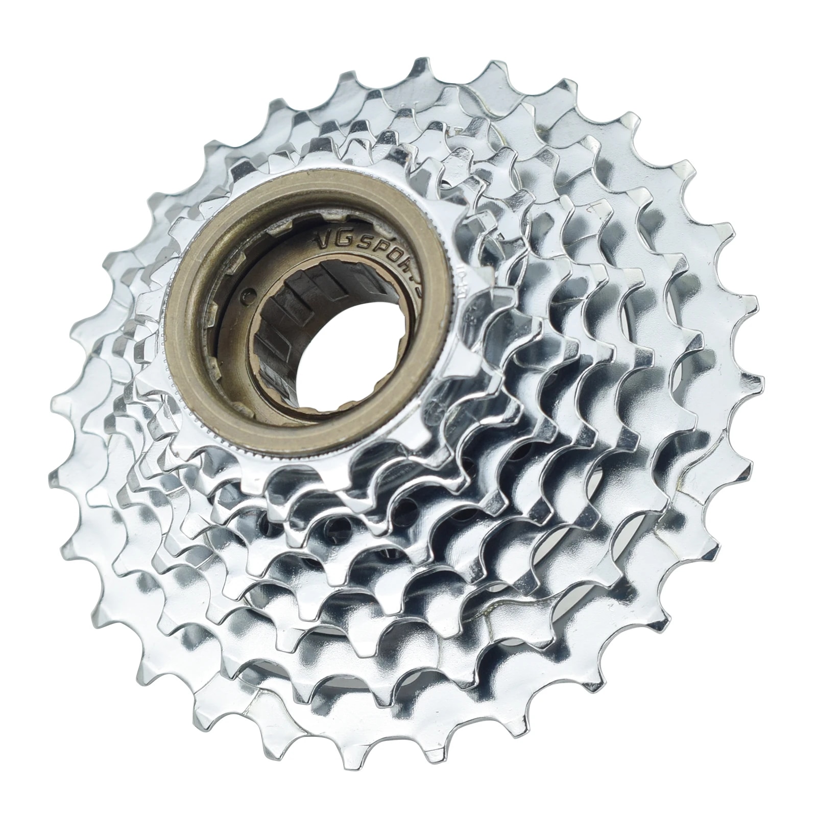 VG Sports Bike Sprocket 5/6/7/8/9/10/11 Speed Thread Freewheel 14-28T 13-28/32T 11-32/36T Cogs Compatible with rotary Hub. 