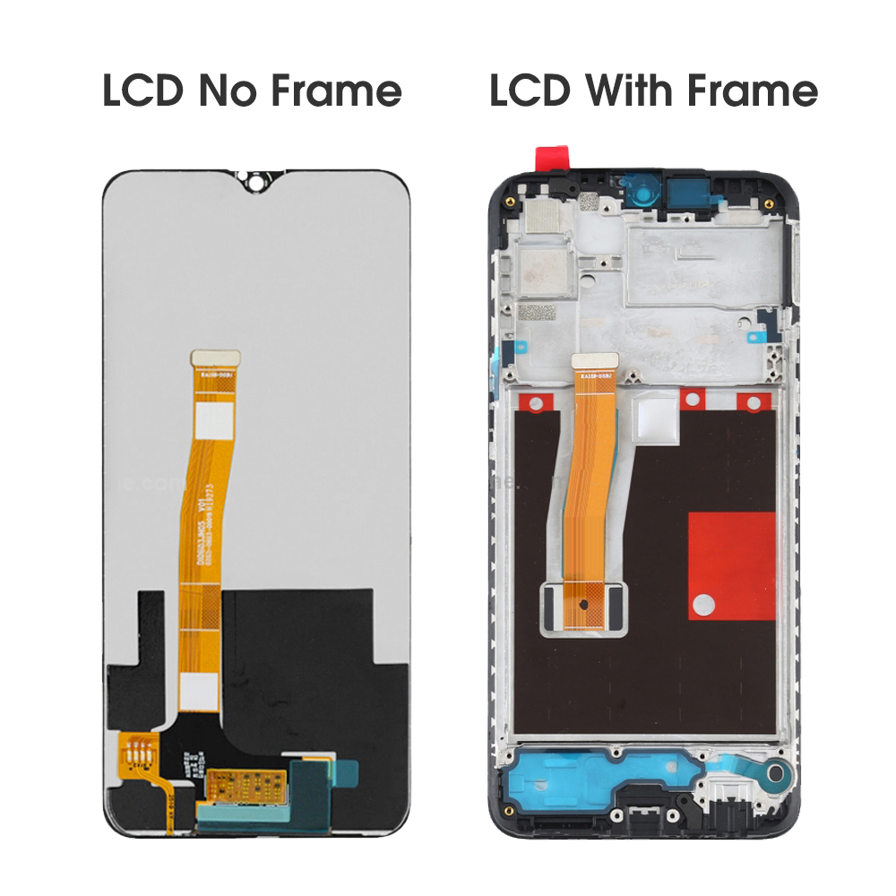 6.3'' For Oppo Realme 5 Pro LCD Display Touch Screen With Frame Digitizer Assembly Replace For Realme 5 Pro RMX1971. 