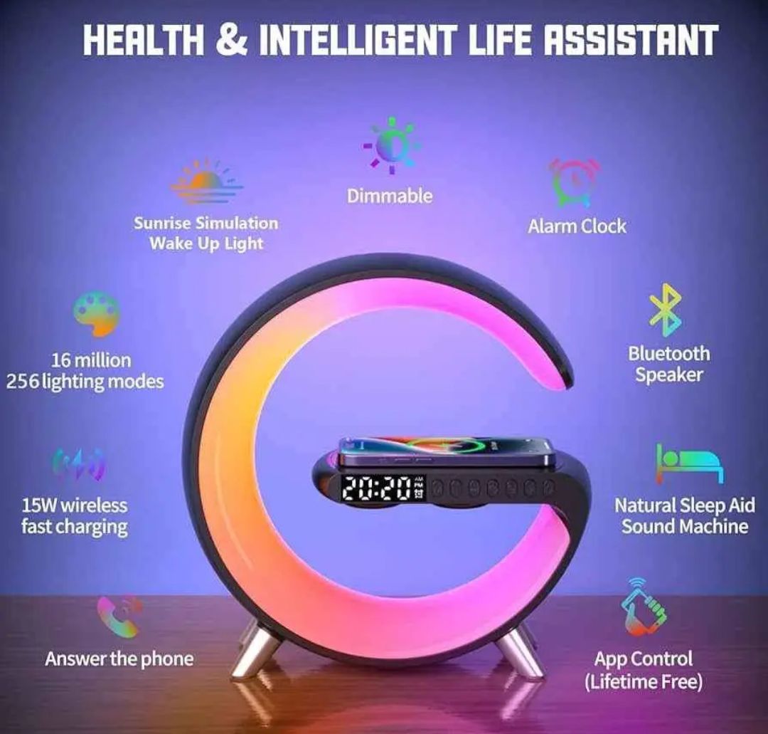 G Light Speaker with Led Light Bluetooth Speaker. 