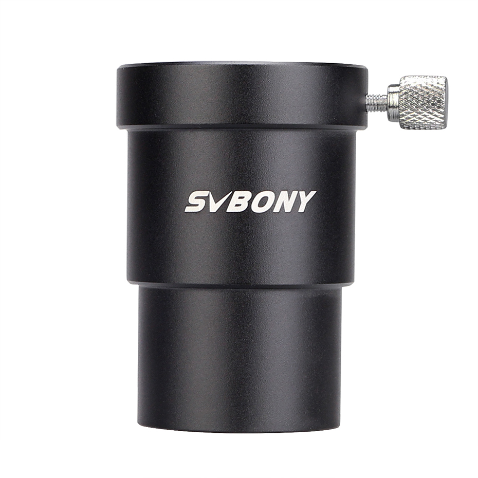 SVBONY 1.25'' Telescope Eyepiece Extension Tube Versatile Adapter 56mm/70mm SV157. 
