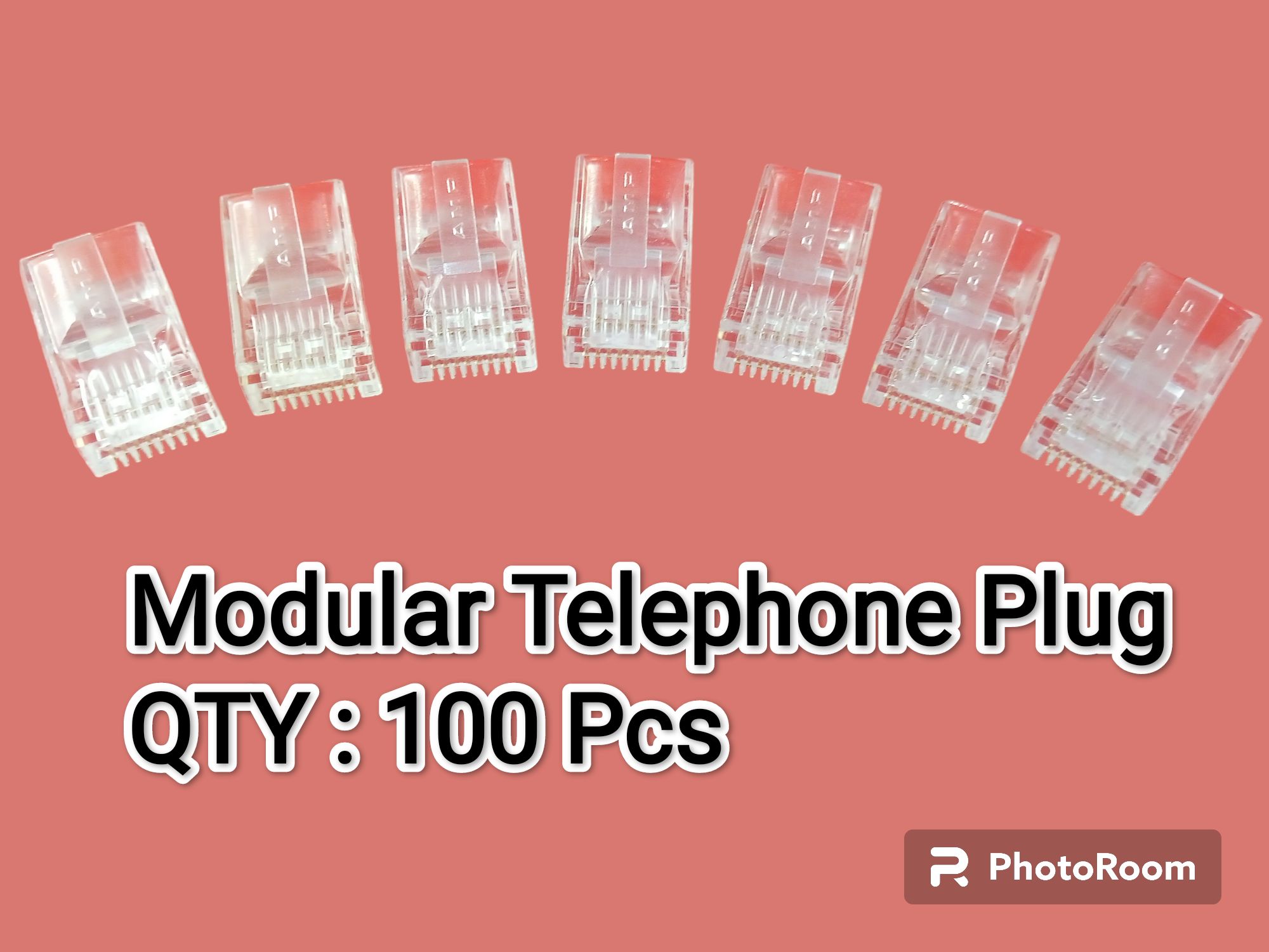 Modular Telephone Plug UL Voliage Rated 150 VAX RMS MAX