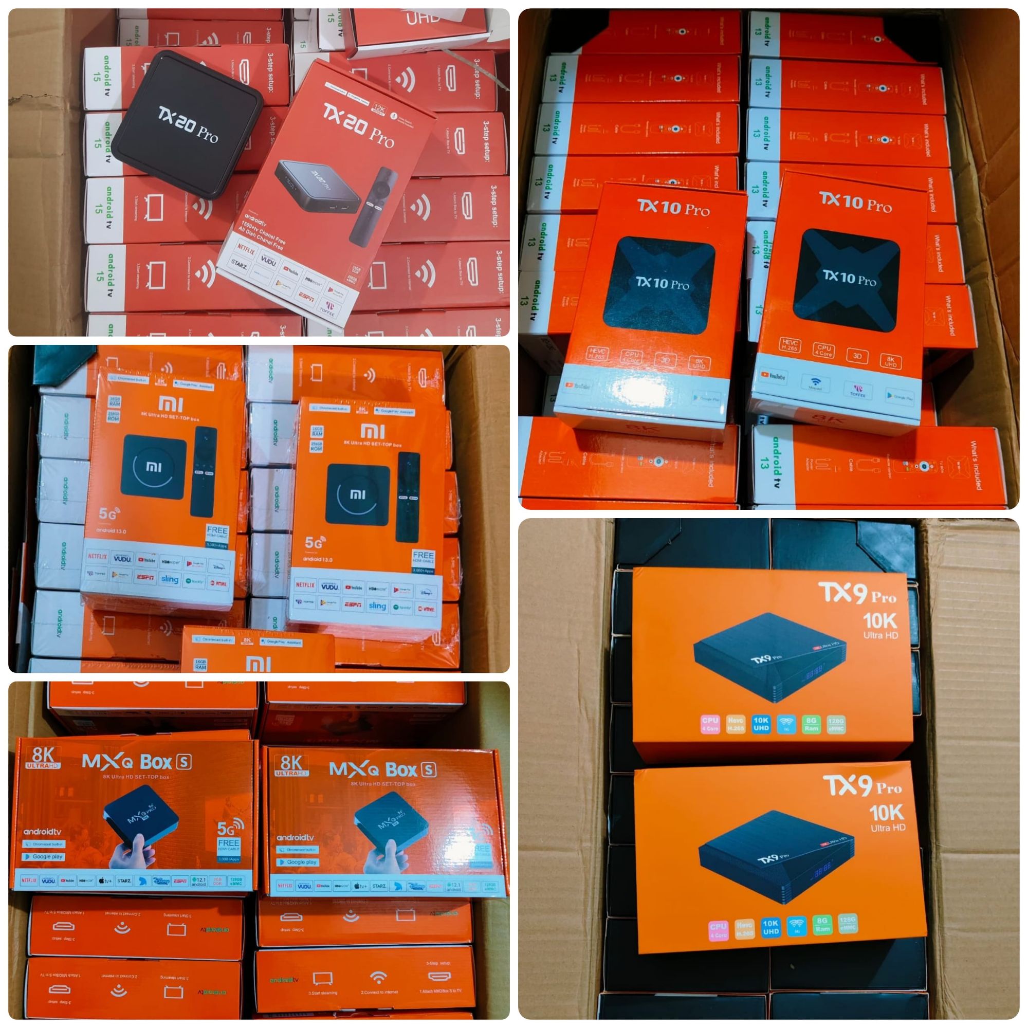 TX20 Pro 12K Ultra HD Best Android Smart TV Box. With Voice control, Bluetooth and Warranty. 