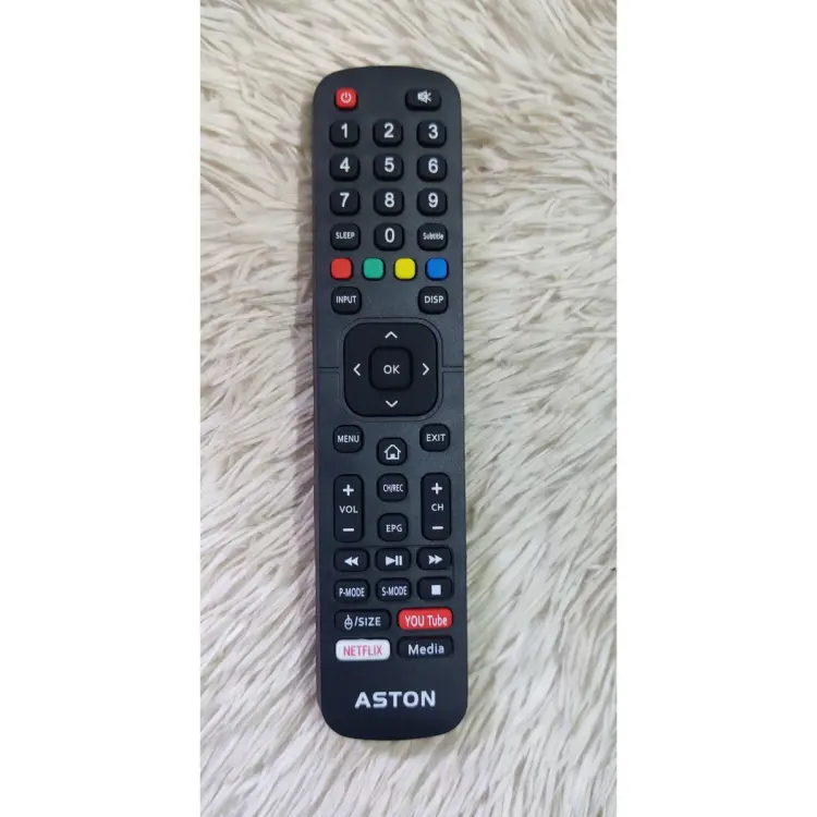 ASTON smart led remot without voice control best quality lost prices original China. 