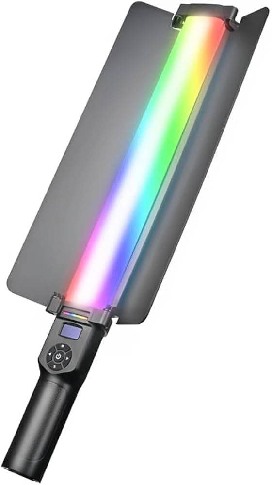 Light Stick ZGRL 2000 30W | Adjustable Brightness | Hue Cycle Adjustment & 2700K-7500K RGB LED Light Saber with Built-in Lithium Battery 10000mAH, with 20 Special Effect Modes (No Remote). 