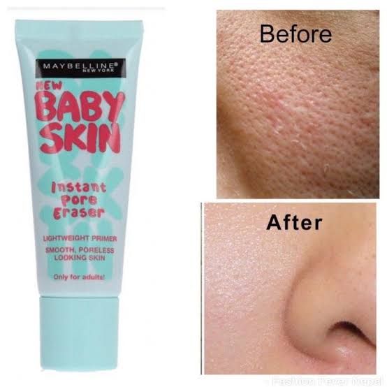 Ba-by Skin Instant Pore Eraser Primer. 