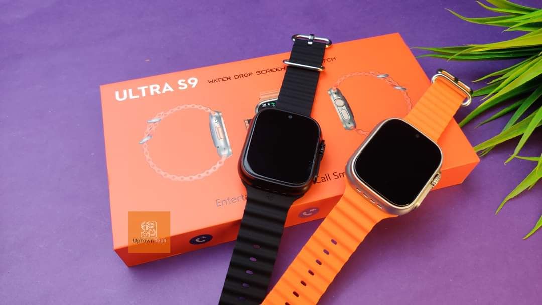 Ultra S9/S8,T800 ultra Smart Watch Dual Camera 5G Smart Watch 2.08 inch Waterdrop Display Dual Camera Calling Feature Google Playstore, Youtube Facebook Messenger Tiktok IMO Wifi RAM 4GB ROM 64GB Android 9 1000mAh Battery Smartwatch for Men and Women. 