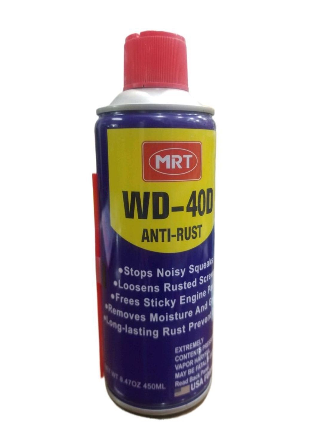 MRT W40D Anti Rust 450ml Multi-purpose Spray.