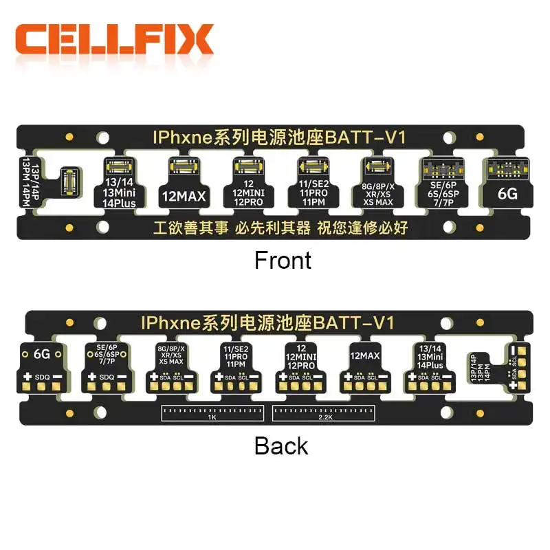 WL Battery Connect Buckle Power Boot Cable FPC Connector iPhone Motherboard Power-On For iPhone 6 7 8 X 11 12 13 14 Series. 