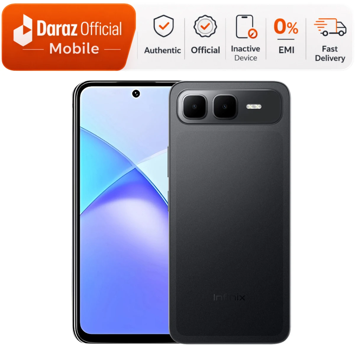 Infinix Smart 10 Plus | 4/128GB Storage | 1 Year Official warranty