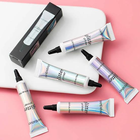 Handaiyan Glitter Primer Long Lasting Eyeshadow Primer Makeup Base 10ml Glitter Eyeshadow Glue Lightweight Eyeshadow Base -. 