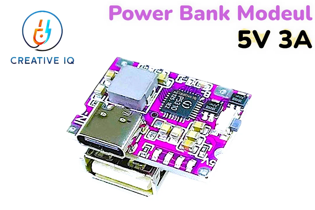 Power Bank circuit. 5v 3A  Best modeul Fast charging support