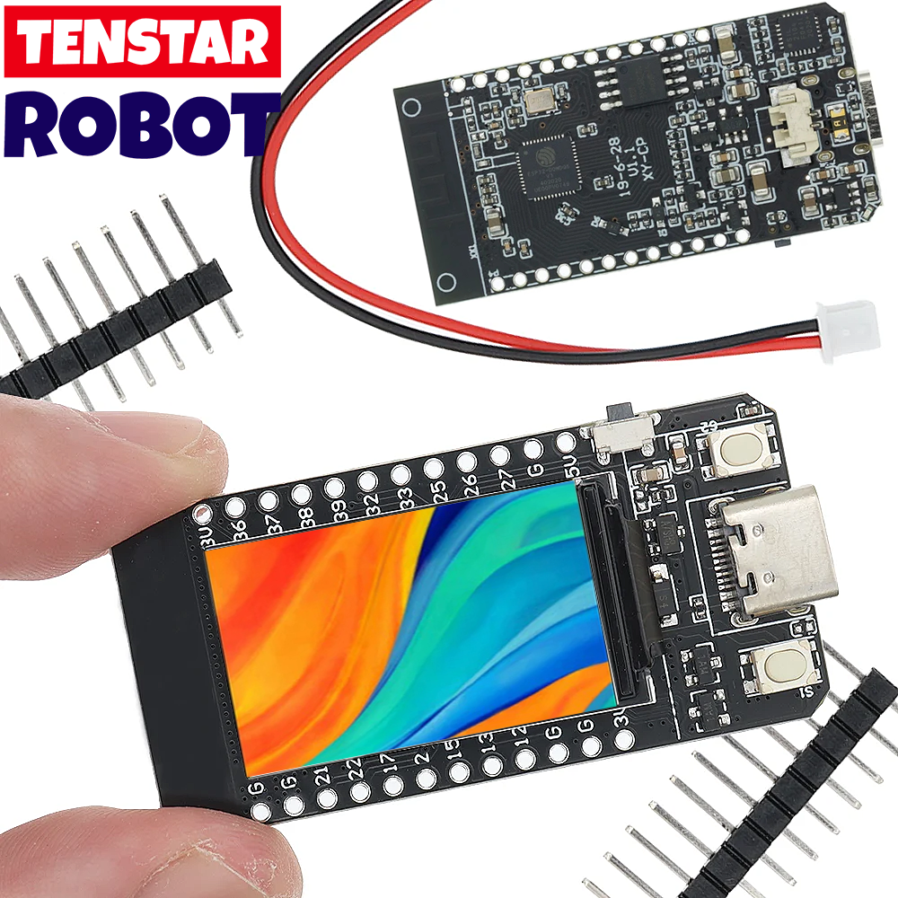 T-Display ESP32 CH9102F 16MB WiFi Bluetooth Module 1.14-inch LCD Development Board