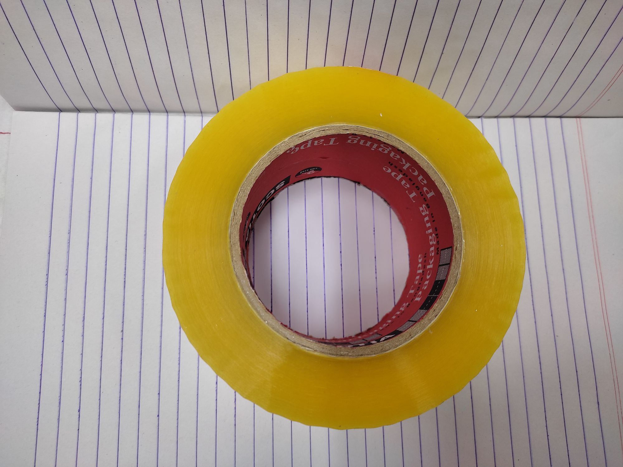 Scotia transparent Scotch Tape for packaging (Width:2.5 Inches and Length 300Yards. 