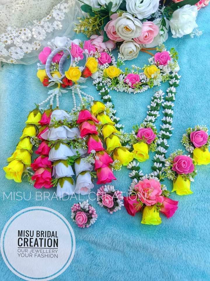 Floral Jewellery Set For Women