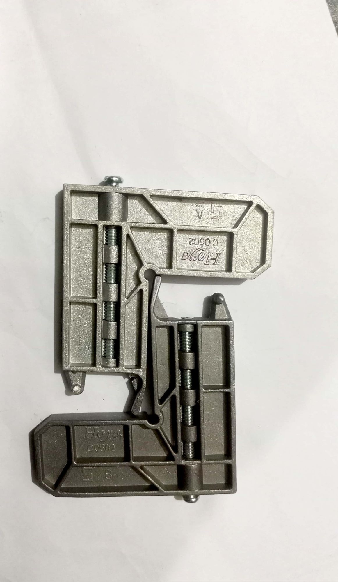 (10piss)Aluminum window and door sliding net anglefitting. (10 pcs) netangle. 