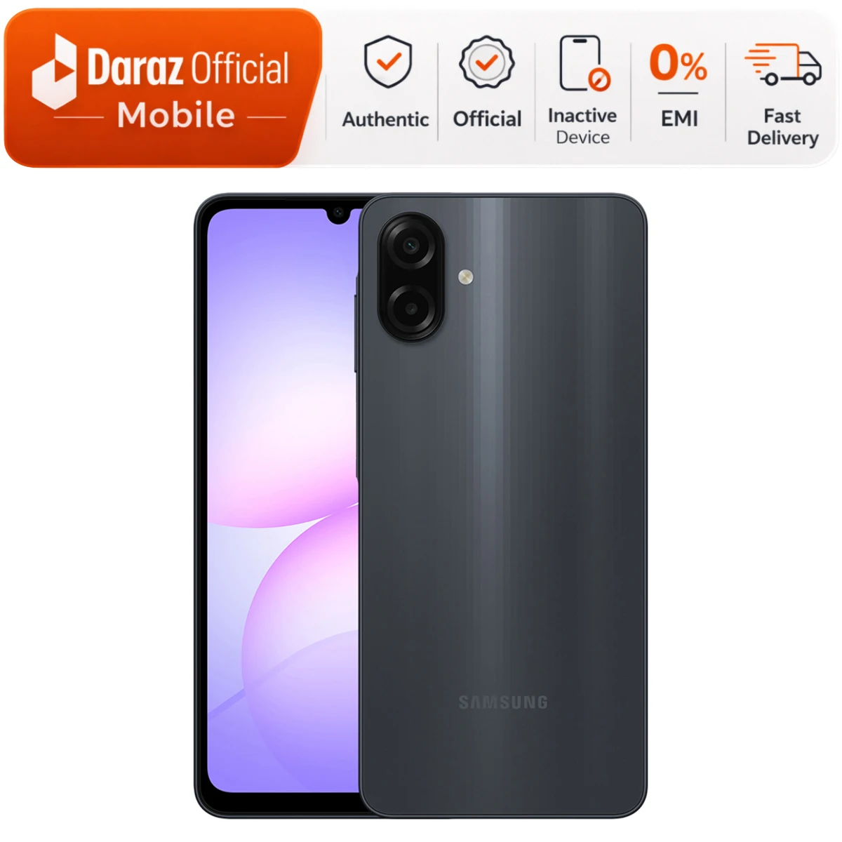 Samsung Galaxy A07 4/64GB | 6.5" HD+ Display