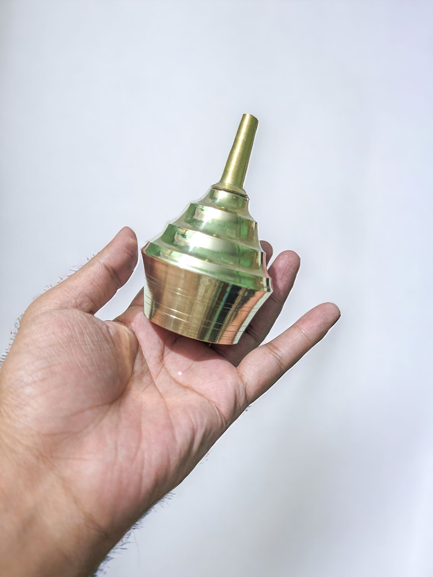 Traditional golden Kerosene Lamp (Kupi) - 100 g. 
