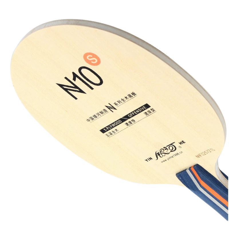Original Yinhe Table Tennis Blade N10s N-10 Offensive 5 Wood Ping Pong Racket Blade Table tennis paddle for beginners. 