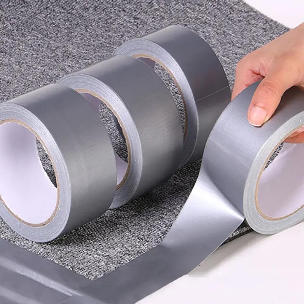 15M Duct Tape Fiber Traceless Self Adhesive Waterproof Colored Tapes for Packaging, Sealing,  Moving Label and Repair. 