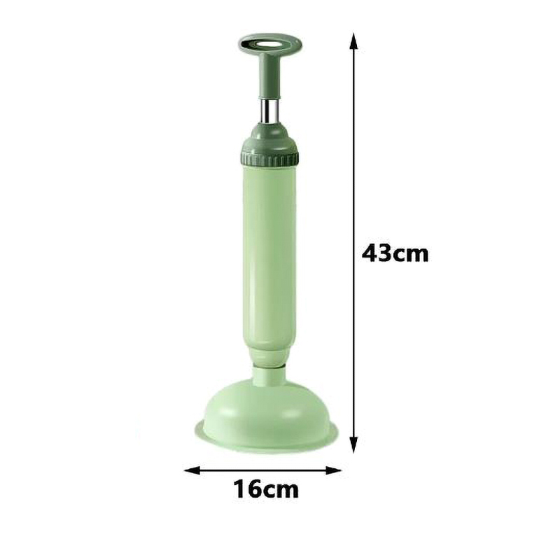 Silicone Toilet Pipe Plunger Vacuum Suction Cups Multifunction High Pressure Pump Anti Clogging Bathroom Kitchen Sink Unclog. 