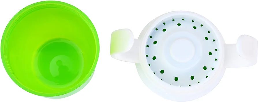 1.THE LITTLE LOOKERS Leak Proof/Spill Proof Transition 

2.Training Sipper/ 360 Degree Sippy Cups with Handles 

3. Easy to Grip Miracle Cups for Toddlers/Kids/Children 207 ml/ 7 oz. (3 colour. 