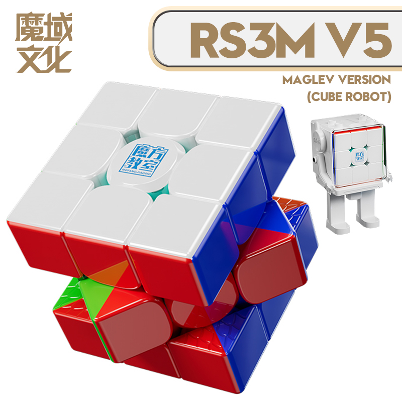 [CubeFun] MoYu RS3M V5 3x3x3 Magnetic Magic Cube Ball Core Professional Cubo Magic Speed 3x3 Cube RS3M Moyu Cubing Puzzle Toys. 