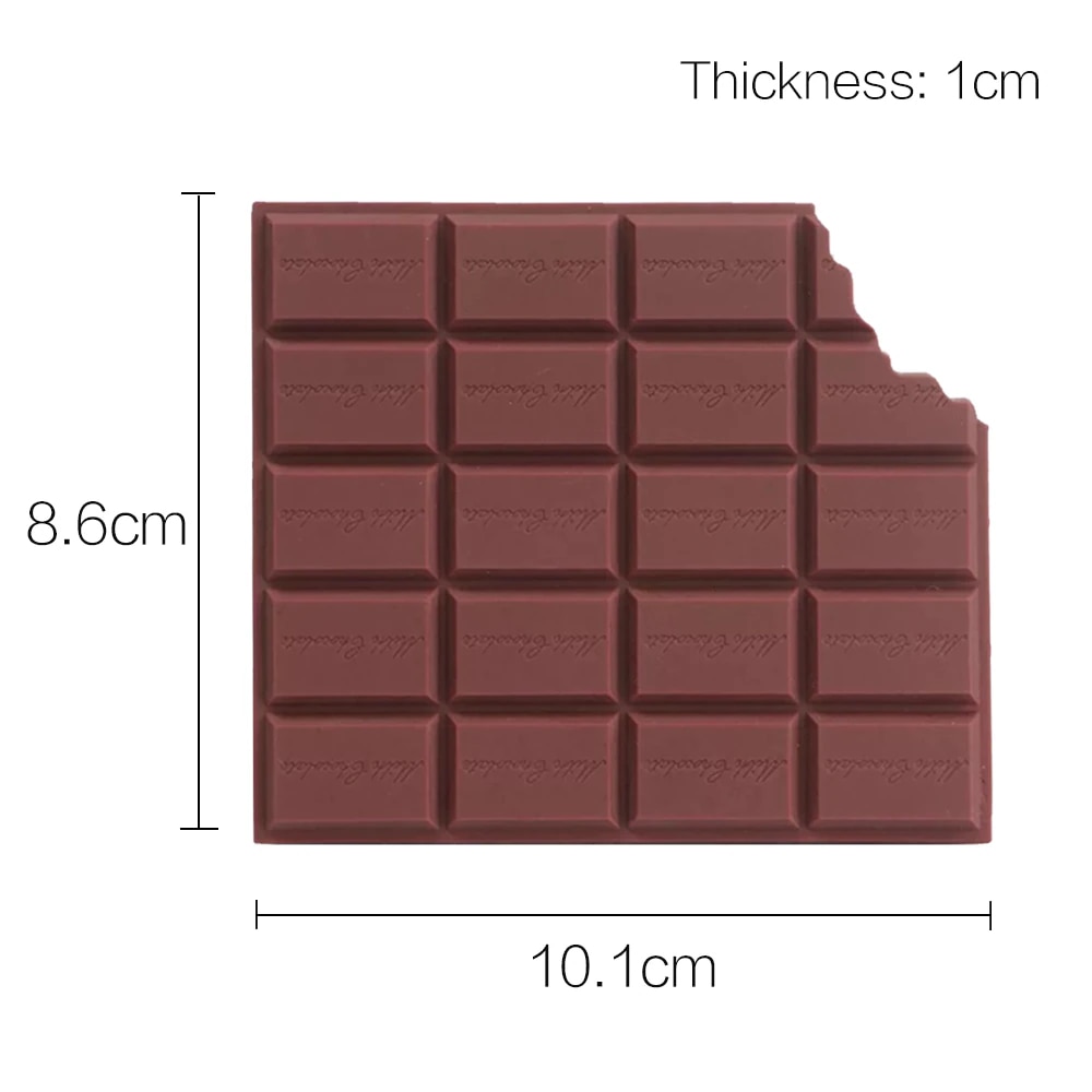 STONEGO Creative Chocolate Cookies Shape Note Book Students Cartoon Cute Tearable Handwritten Memo Pads Cover Notepad. 