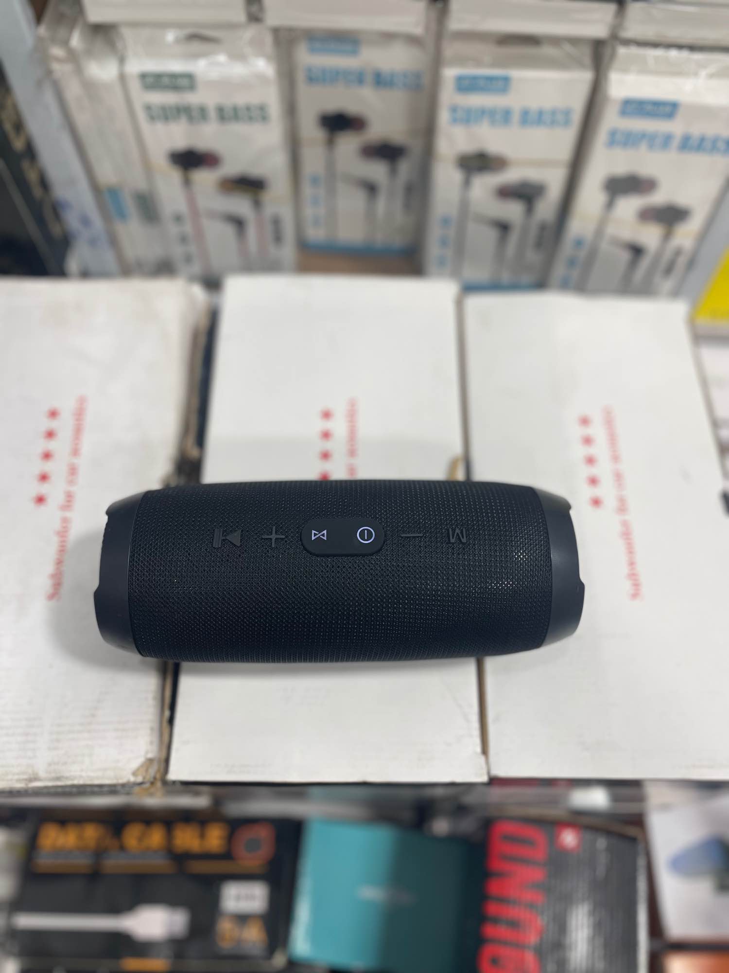 Charge 2+ Bluetooth Speaker with Power Bank – Portable. 