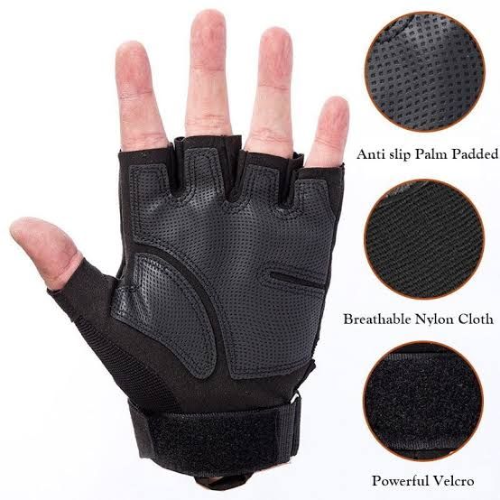 Oakley Half Finger Gloves/Fingerless Gloves/Motorcycle Gloves/ Hand Protector /Tactical Gloves-Imported